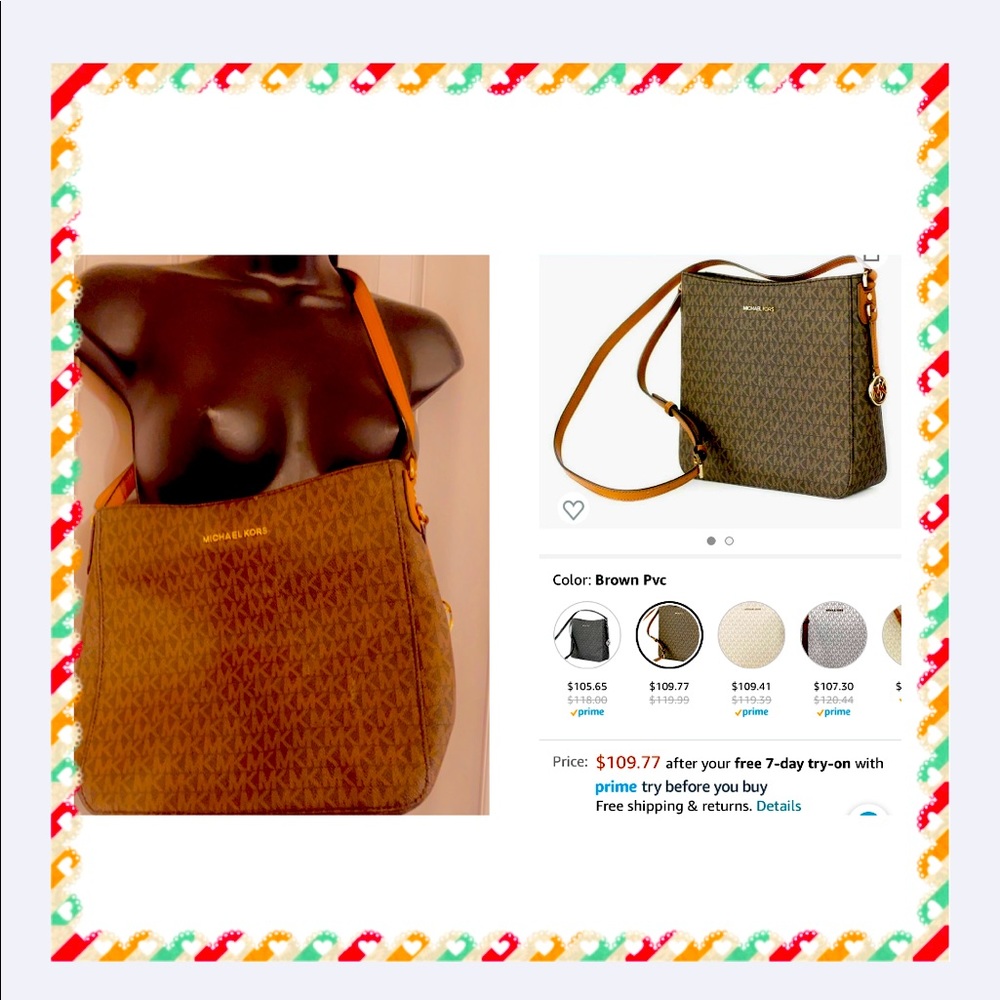 Michael Kors crossbody handbag